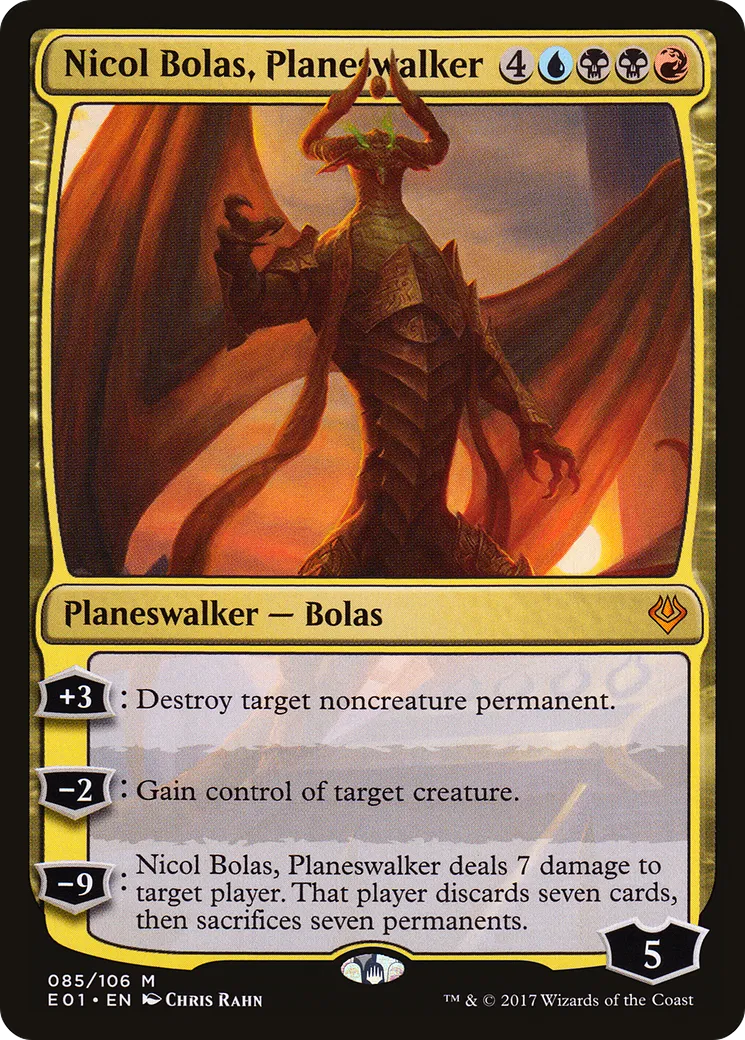 Nicol Bolas, planeswalker — Archenemy: Nicol Bolas — Magic: The Gathering