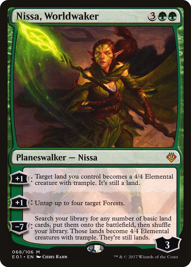 Nissa, Worldwaker — Archenemy: Nicol Bolas — Magic: The Gathering