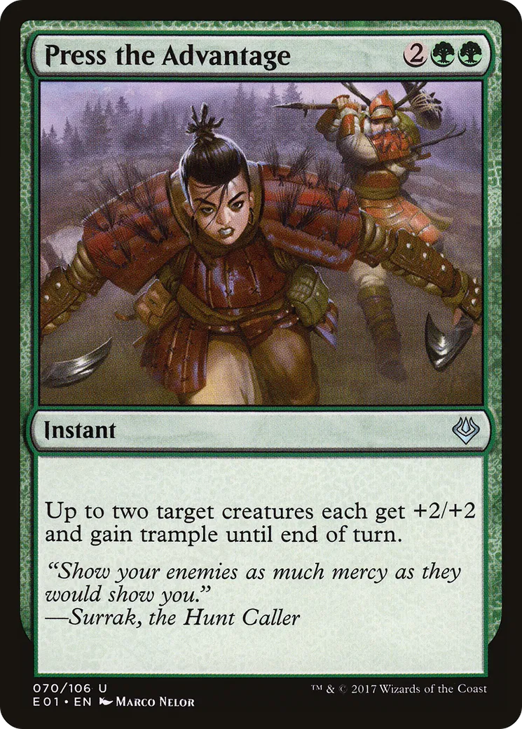 Press the Advantage — Archenemy: Nicol Bolas — Magic: The Gathering