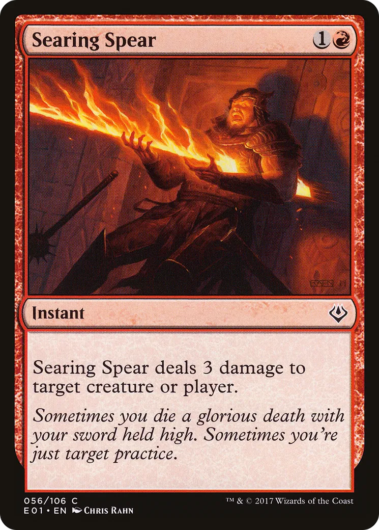 Searing Spear — Archenemy: Nicol Bolas — Magic: The Gathering