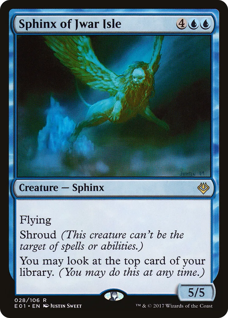 Sphinx de l'île de Jwar — Archenemy: Nicol Bolas — Magic: The Gathering