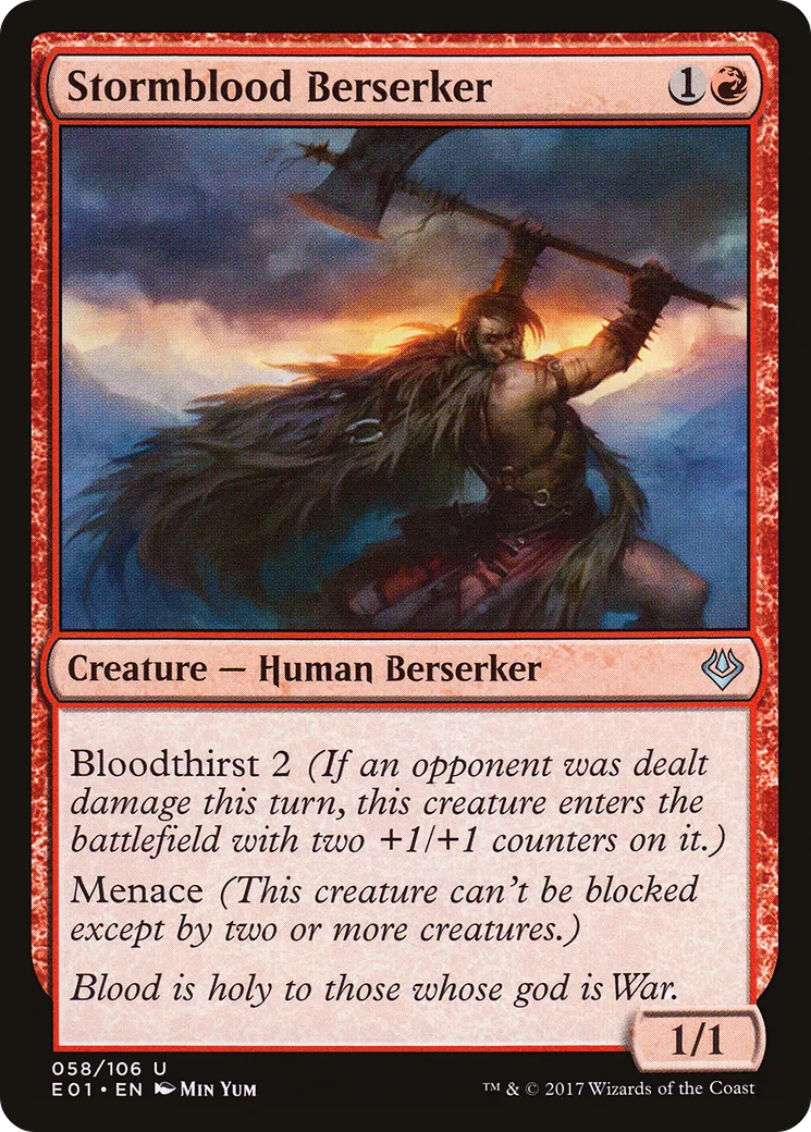 Berserker sangorage — Archenemy: Nicol Bolas — Magic: The Gathering