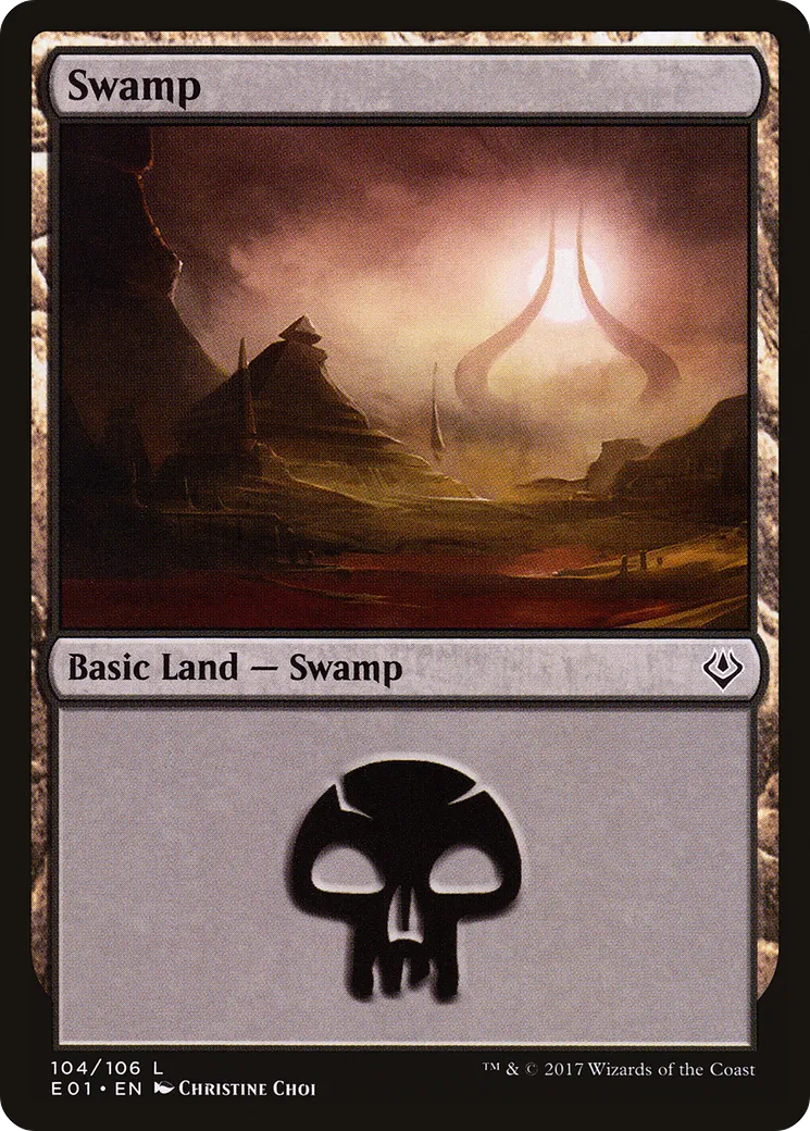 Swamp — Archenemy: Nicol Bolas — Magic: The Gathering