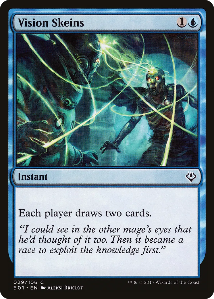 Vision Skeins — Archenemy: Nicol Bolas — Magic: The Gathering