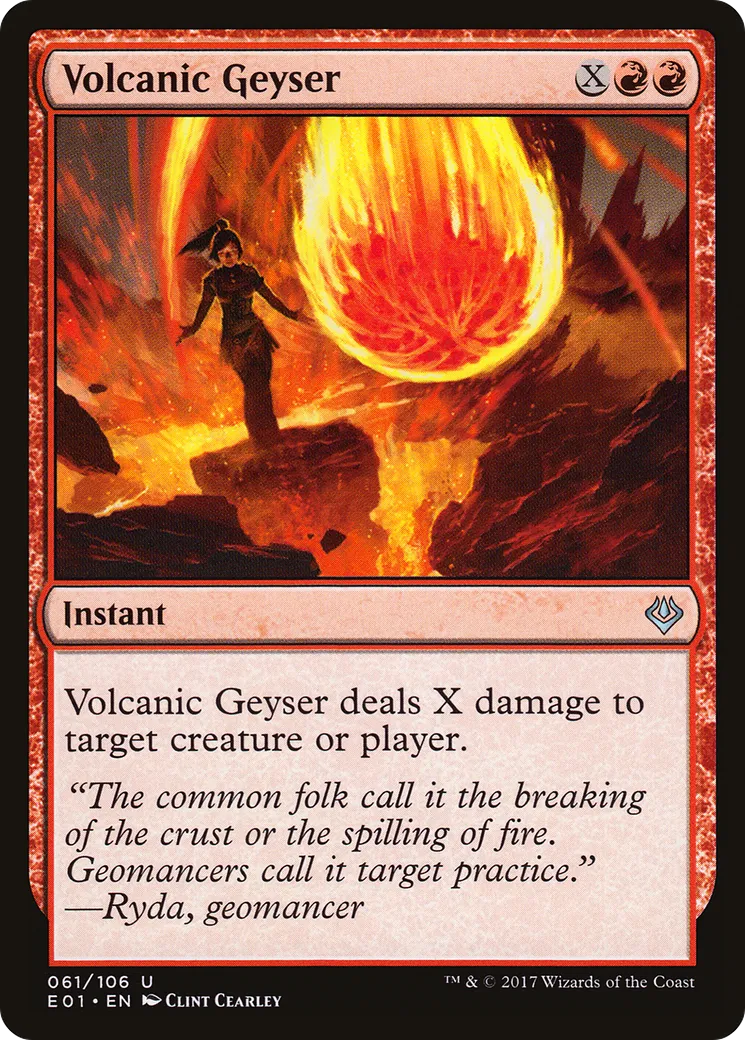Volcanic Geyser — Archenemy: Nicol Bolas — Magic: The Gathering
