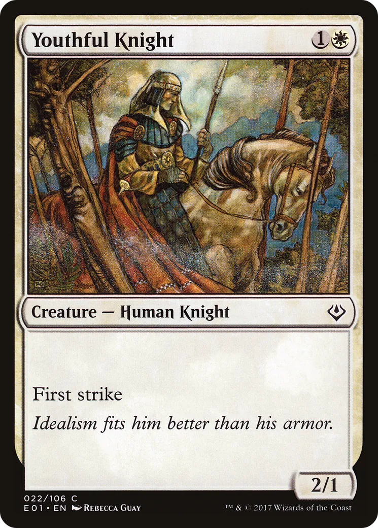 Youthful Knight — Archenemy: Nicol Bolas — Magic: The Gathering