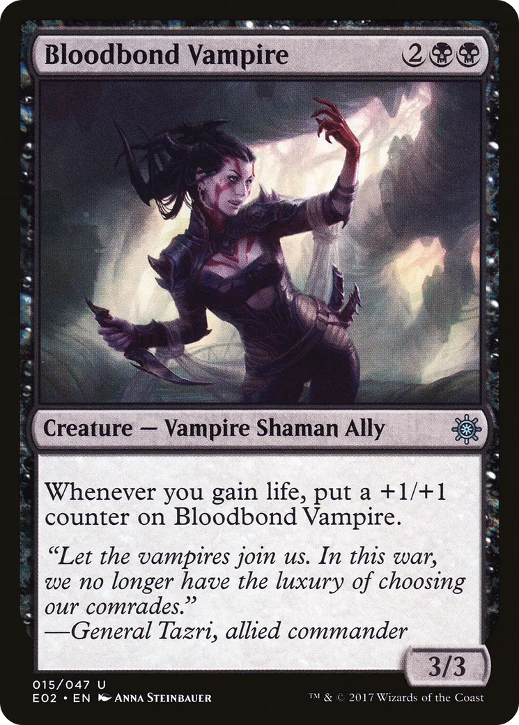 Bloodbond Vampire — Explorers of Ixalan — Magic: The Gathering