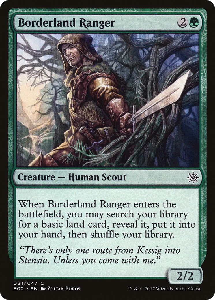 Borderland Ranger — Explorers of Ixalan — Magic: The Gathering