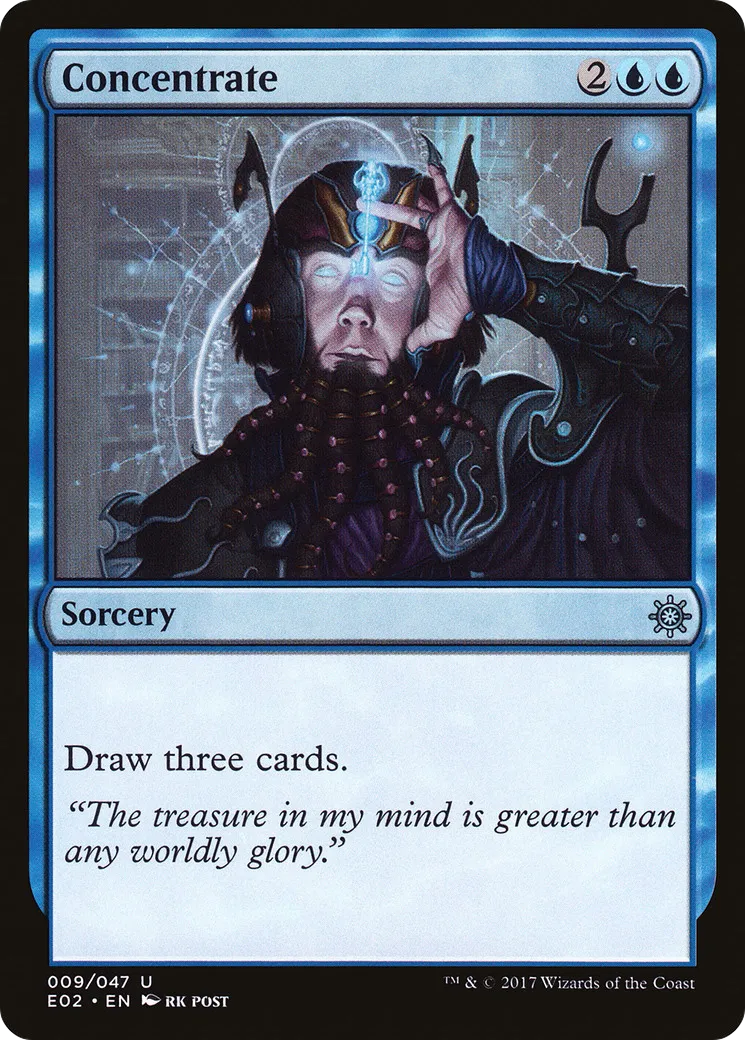 Concentration — Explorers of Ixalan — Magic: The Gathering