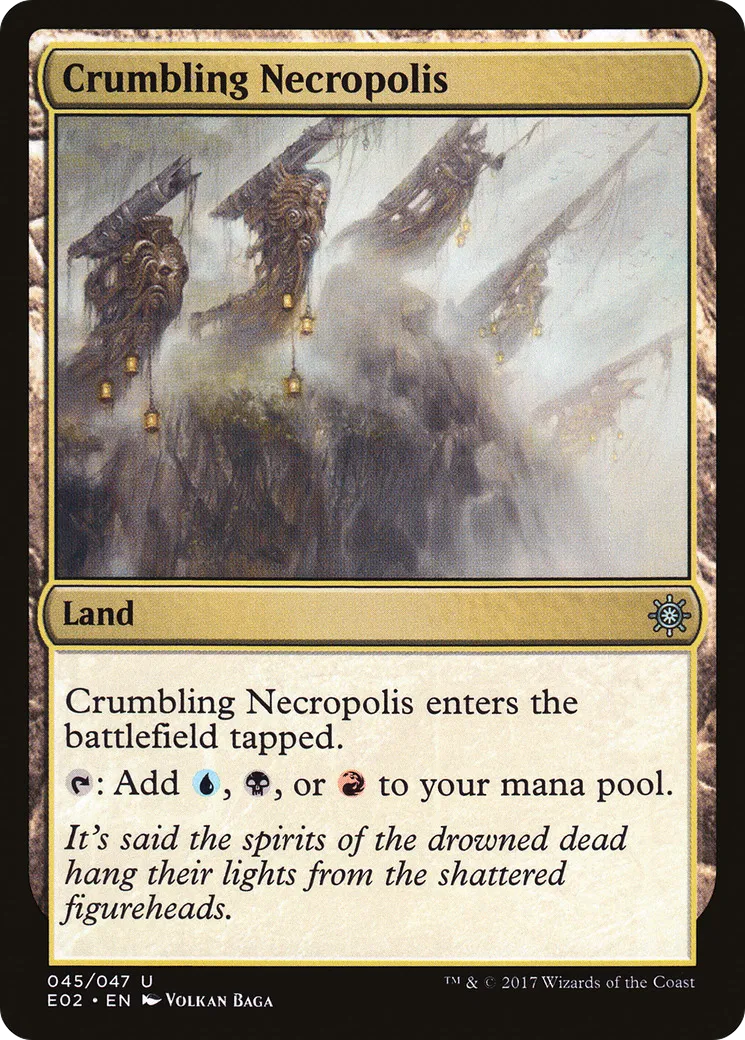 Nécropole croulante — Explorers of Ixalan — Magic: The Gathering