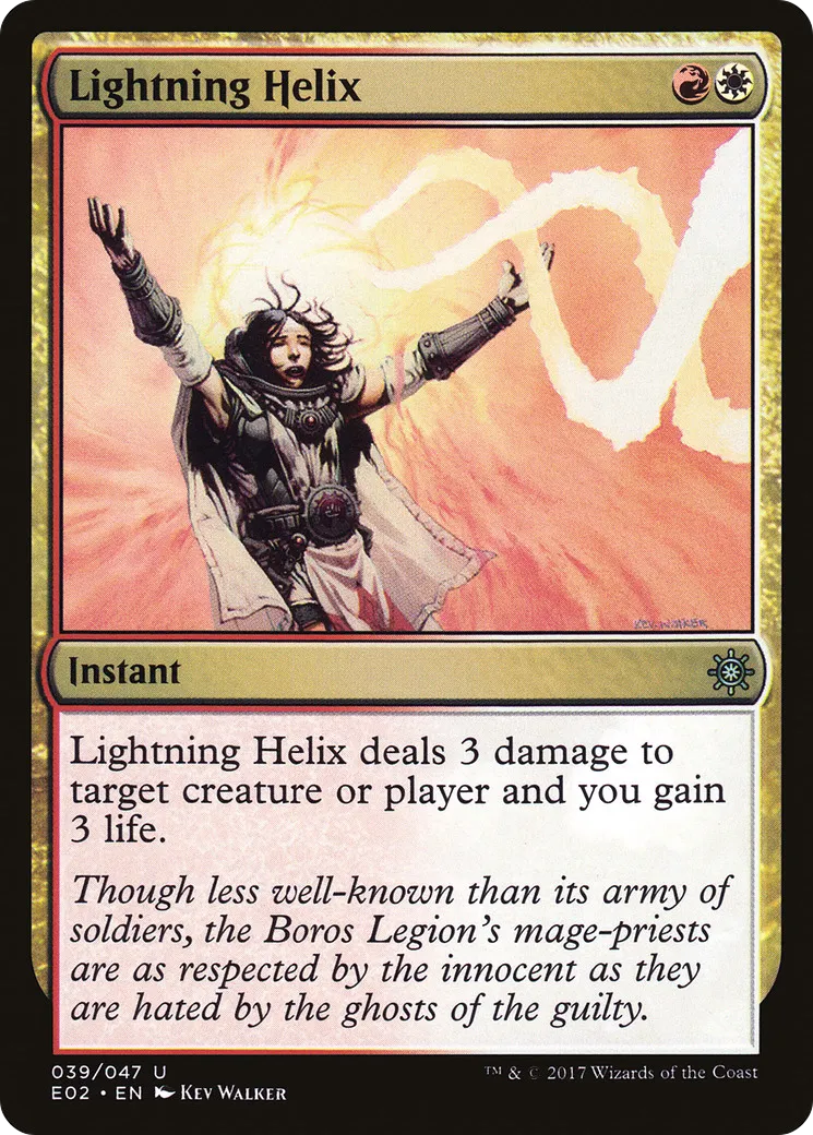 Lightning Helix — Explorers of Ixalan — Magic: The Gathering
