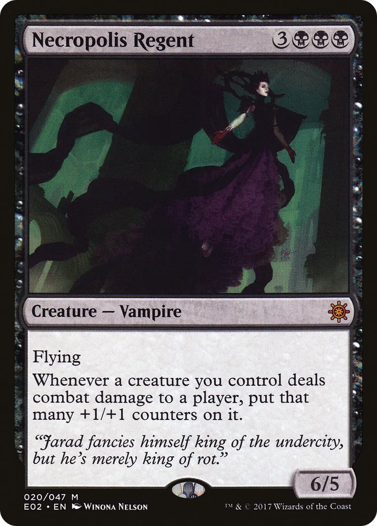 Régente de la nécropole — Explorers of Ixalan — Magic: The Gathering