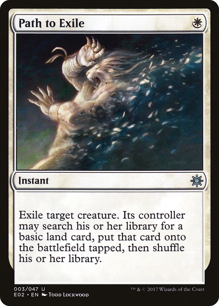 Chemin vers l'exil — Explorers of Ixalan — Magic: The Gathering