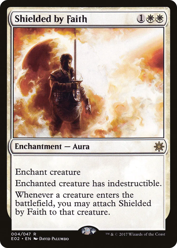 Protégé par la foi — Explorers of Ixalan — Magic: The Gathering