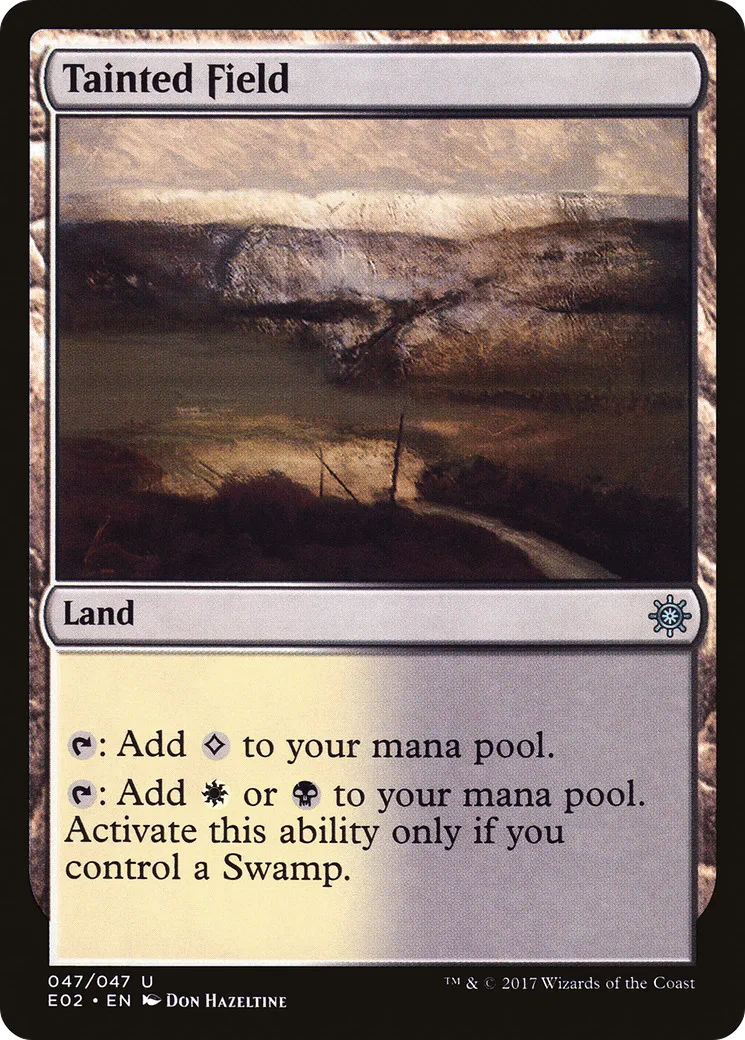 Tainted Field — Explorers of Ixalan — Magic: The Gathering