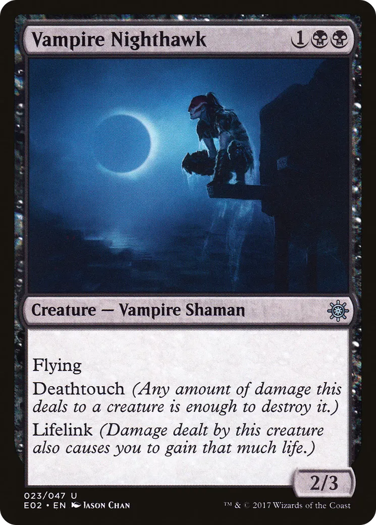 Vampire Nighthawk from Explorers of Ixalan - Magic: The Gathering