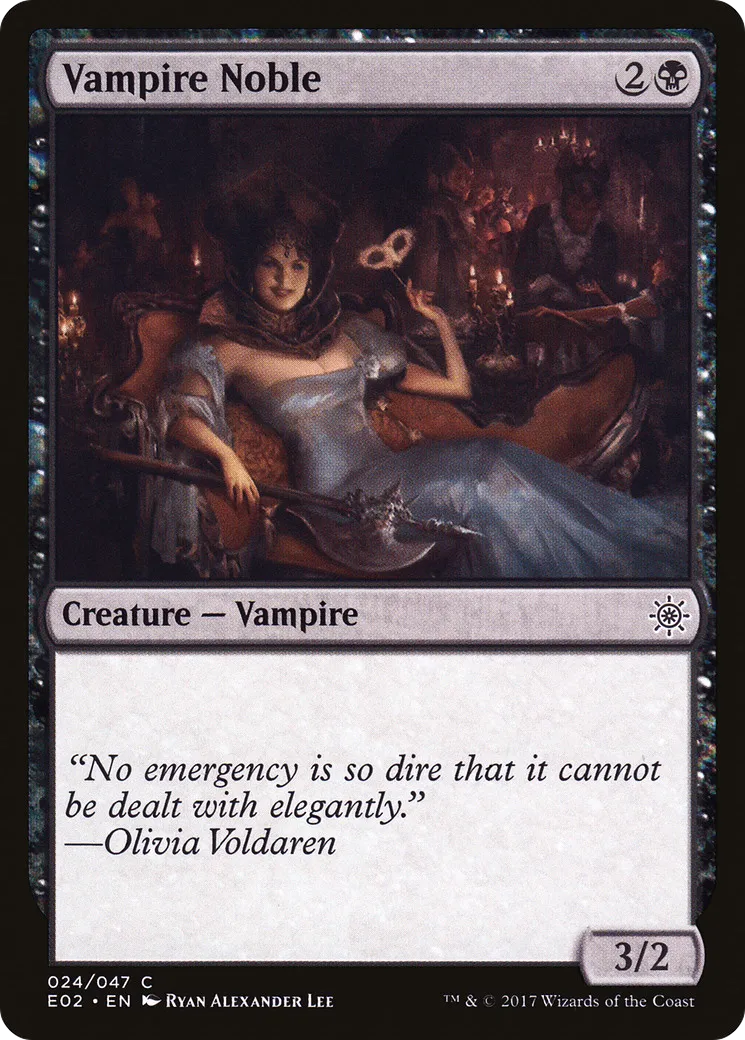 Noble vampire — Explorers of Ixalan — Magic: The Gathering