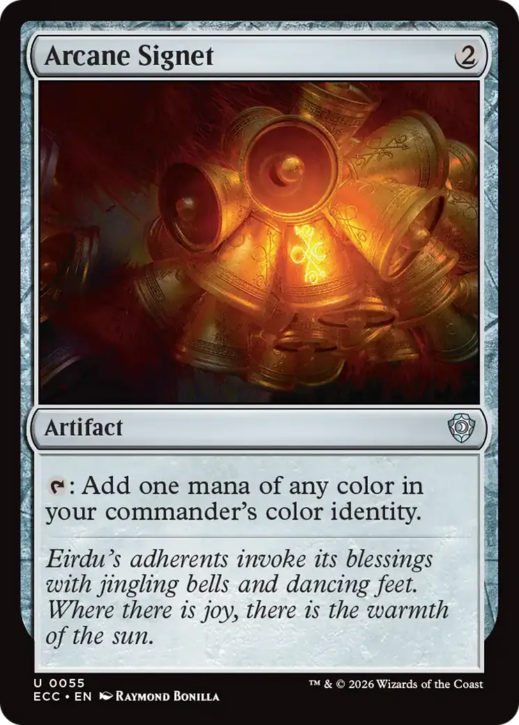 Arcane Signet — Lorwyn Eclipsed Commander — Magic: The Gathering