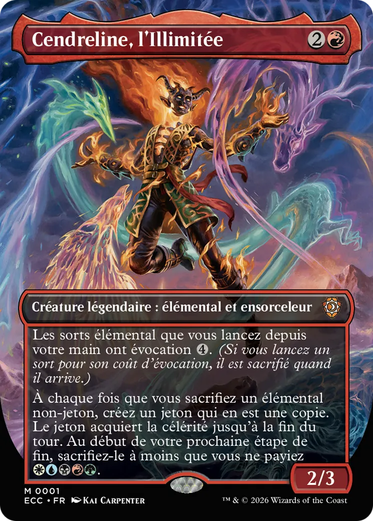 Cendreline, l'Illimitée — Lorwyn Eclipsed Commander — Magic: The Gathering