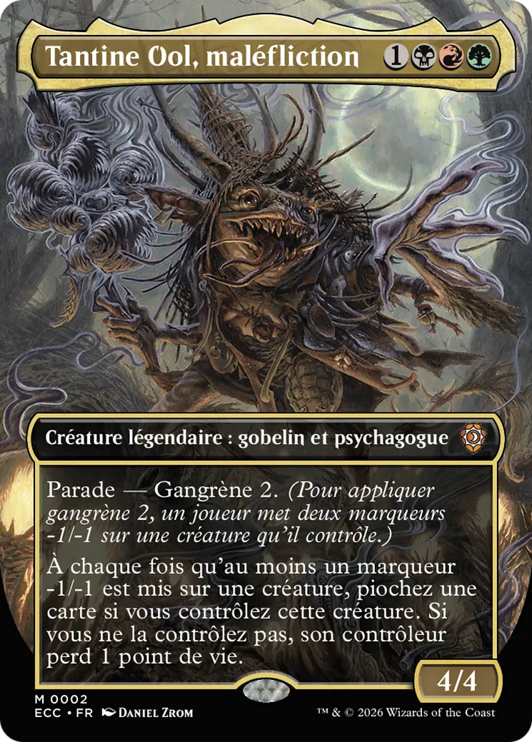 Tantine Ool, maléfliction — Lorwyn Eclipsed Commander — Magic: The Gathering