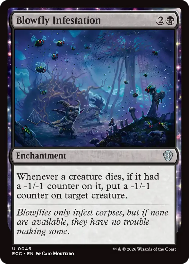 Blowfly Infestation — Lorwyn Eclipsed Commander — Magic: The Gathering