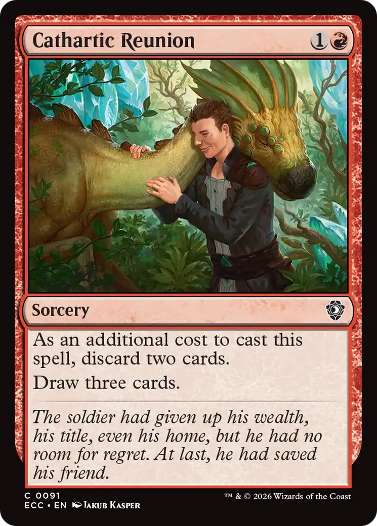 Retrouvailles cathartiques — Lorwyn Eclipsed Commander — Magic: The Gathering