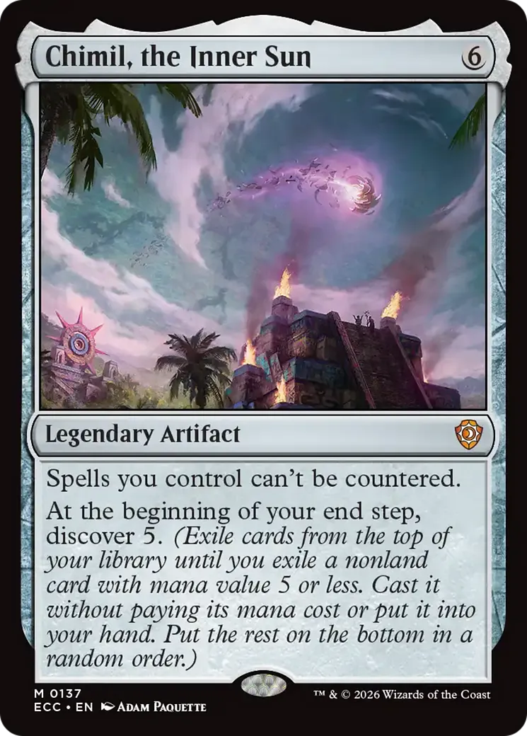 Chimil, the Inner Sun — Lorwyn Eclipsed Commander — Magic: The Gathering