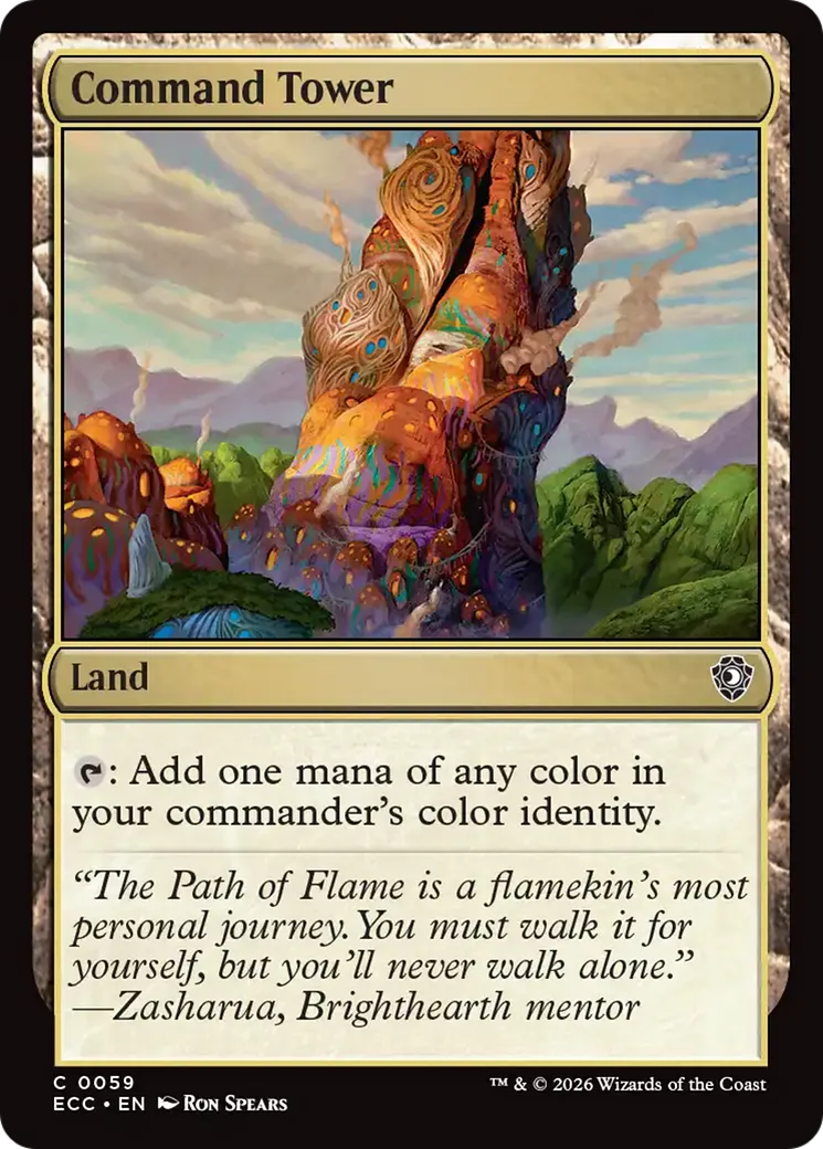 Command Tower — Lorwyn Eclipsed Commander — Magic: The Gathering