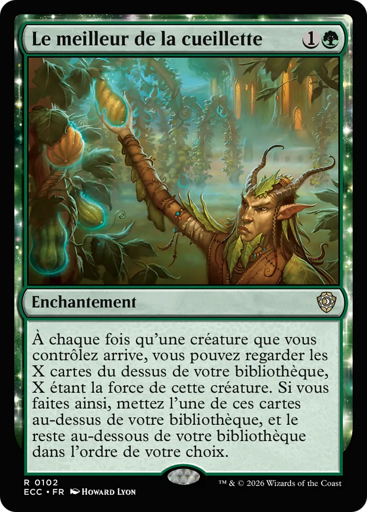 Le meilleur de la cueillette — Lorwyn Eclipsed Commander — Magic: The Gathering