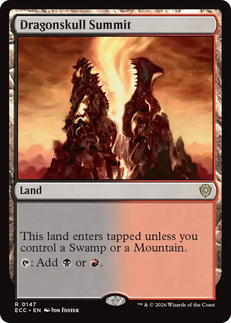 Dragonskull Summit — Lorwyn Eclipsed Commander — Magic: The Gathering