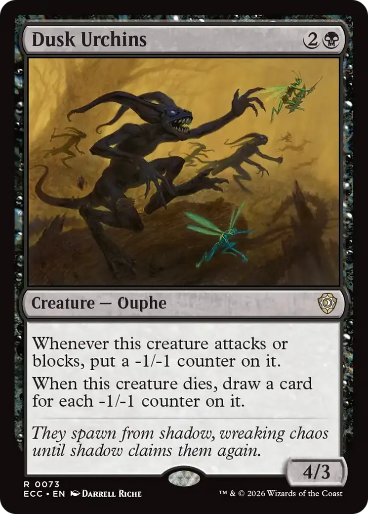Égrillards du crépuscule — Lorwyn Eclipsed Commander — Magic: The Gathering