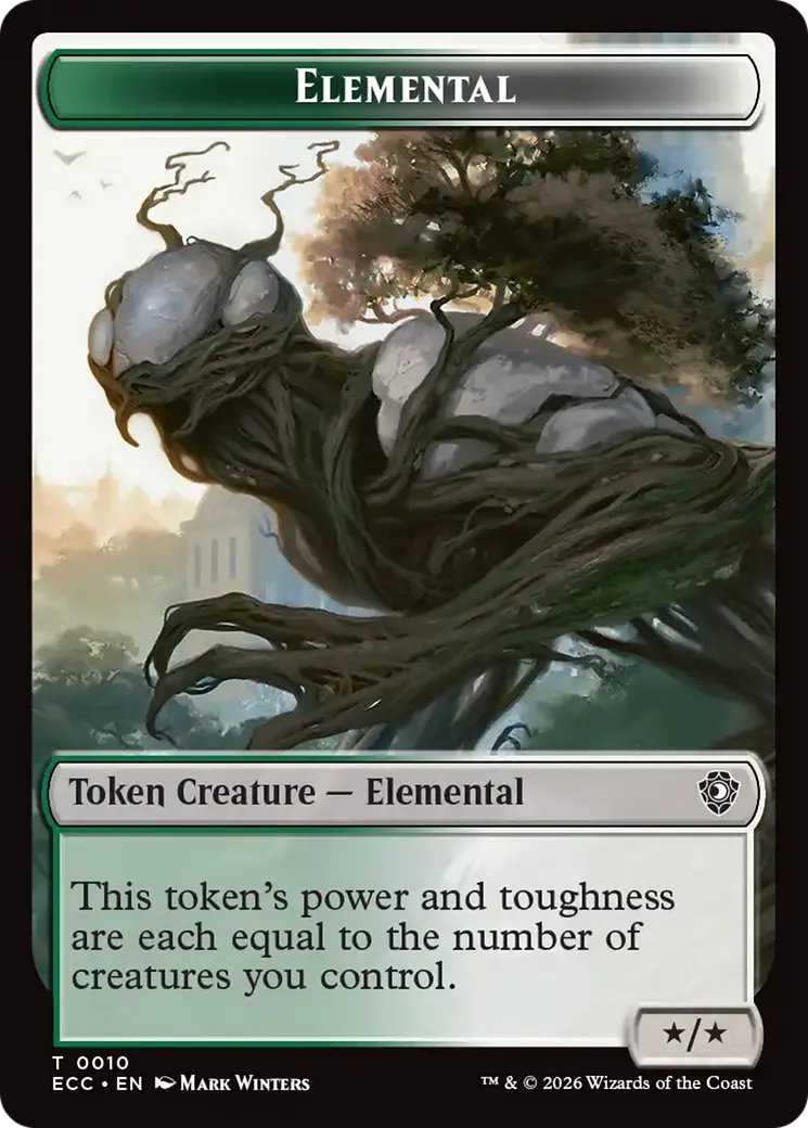 Elemental — Lorwyn Eclipsed Commander — Magic: The Gathering