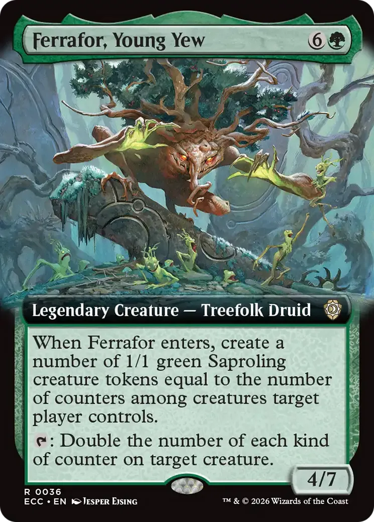 Ferrafor, jeune if — Lorwyn Eclipsed Commander — Magic: The Gathering