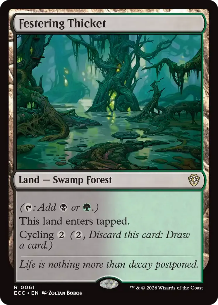 Halliers pourrissants — Lorwyn Eclipsed Commander — Magic: The Gathering