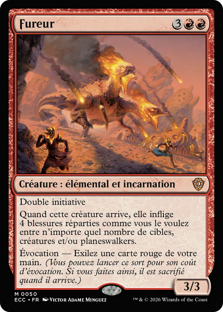 Fureur from Lorwyn Eclipsed Commander - Magic: The Gathering