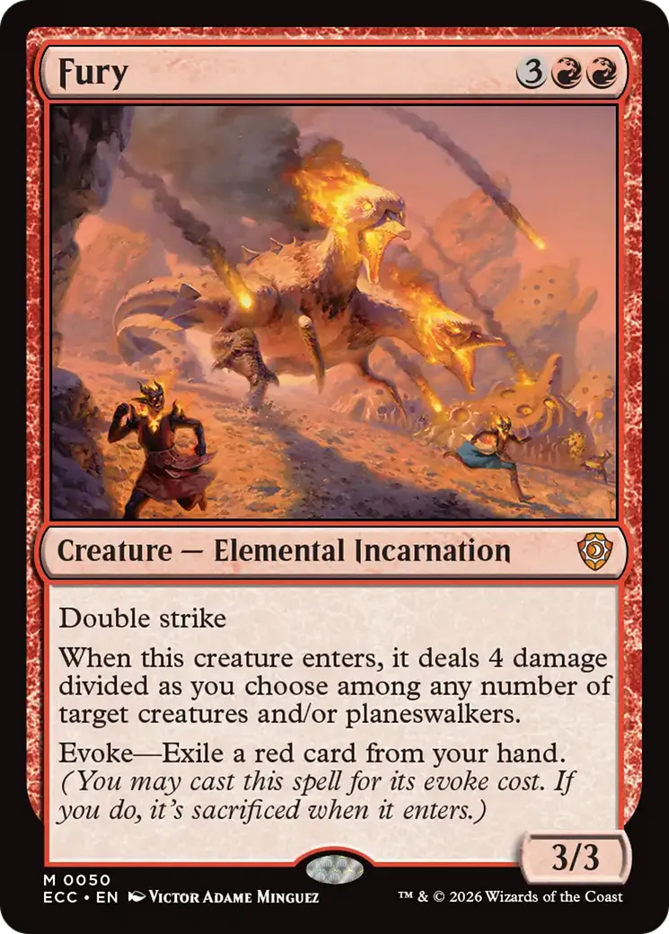 Fury — Lorwyn Eclipsed Commander — Magic: The Gathering
