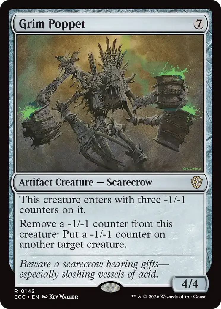 Grim Poppet — Lorwyn Eclipsed Commander — Magic: The Gathering