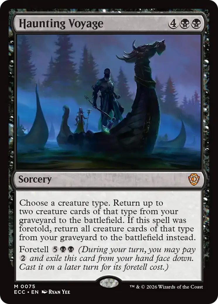 Voyage obsédant — Lorwyn Eclipsed Commander — Magic: The Gathering