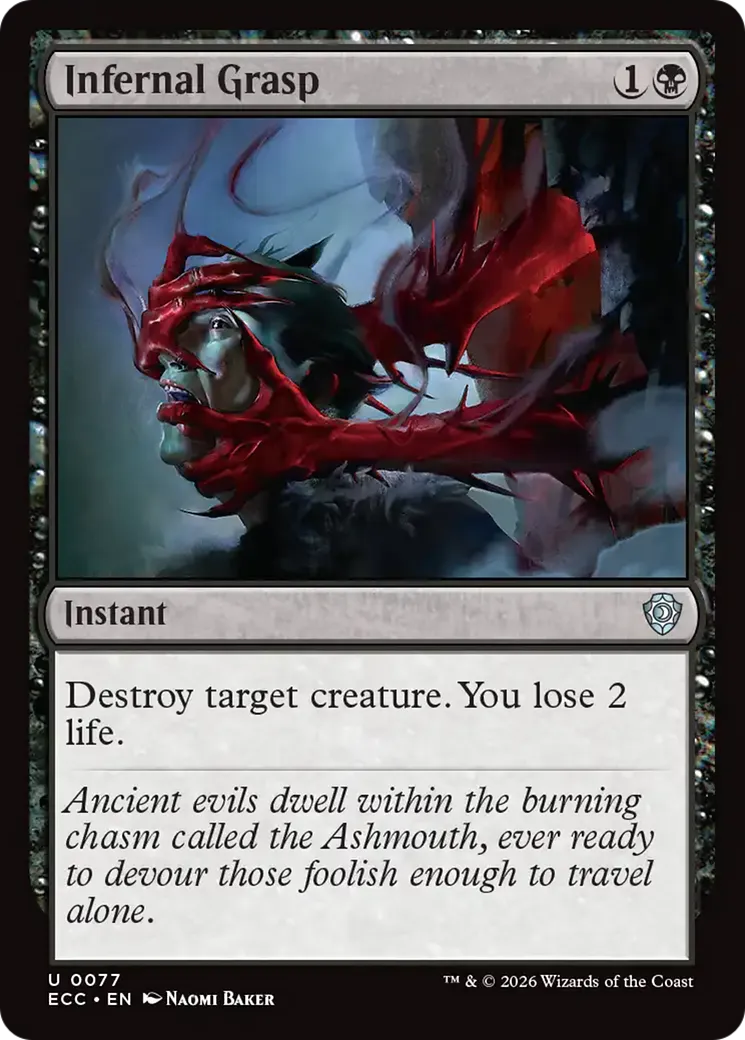 Infernal Grasp — Lorwyn Eclipsed Commander — Magic: The Gathering