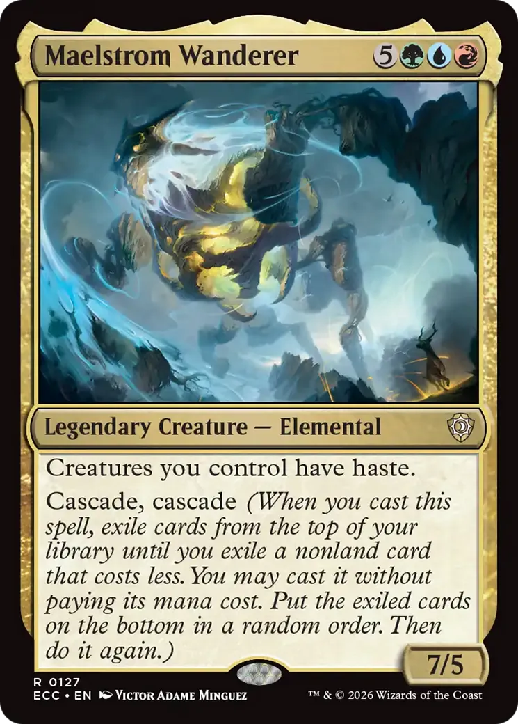 Vagabond du maelstrom — Lorwyn Eclipsed Commander — Magic: The Gathering