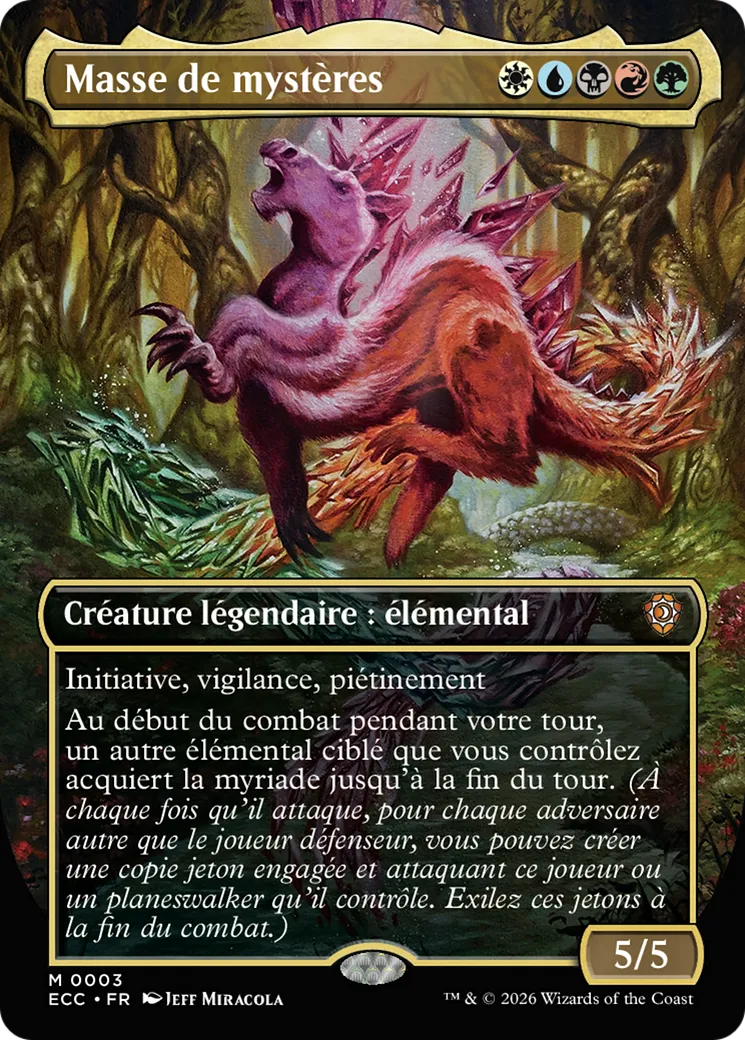 Masse de mystères from Lorwyn Eclipsed Commander - Magic: The Gathering