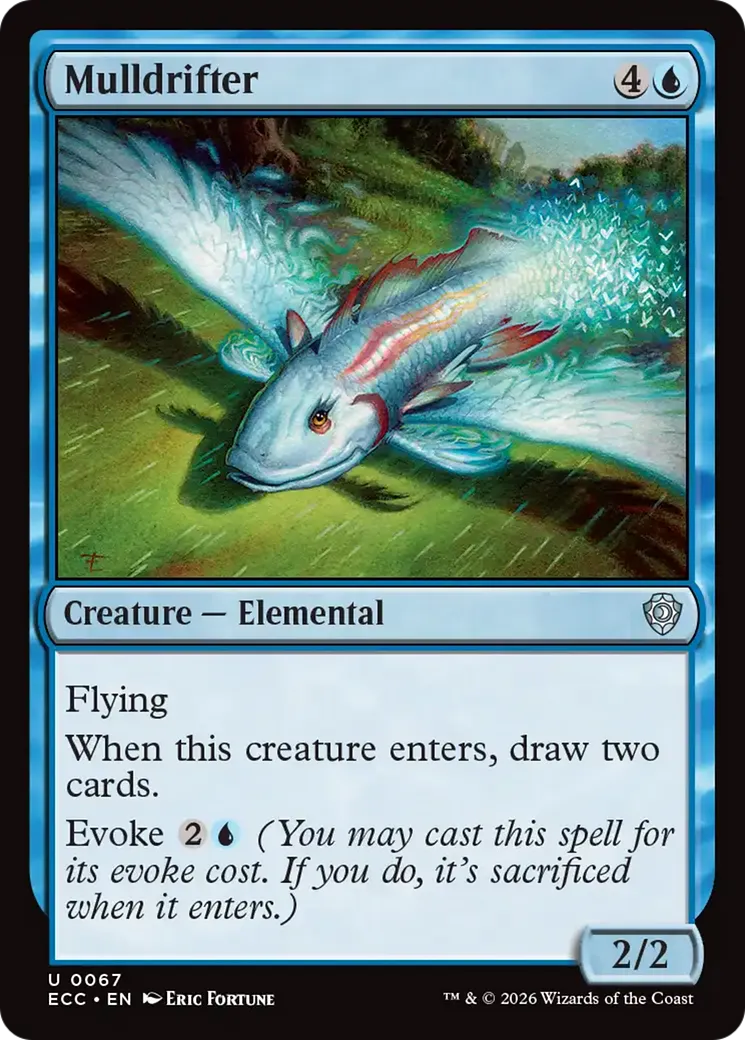 Mulldrifter — Lorwyn Eclipsed Commander — Magic: The Gathering