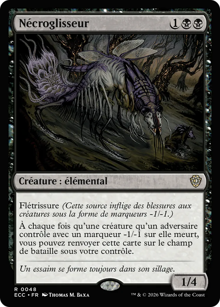 Nécroglisseur — Lorwyn Eclipsed Commander — Magic: The Gathering