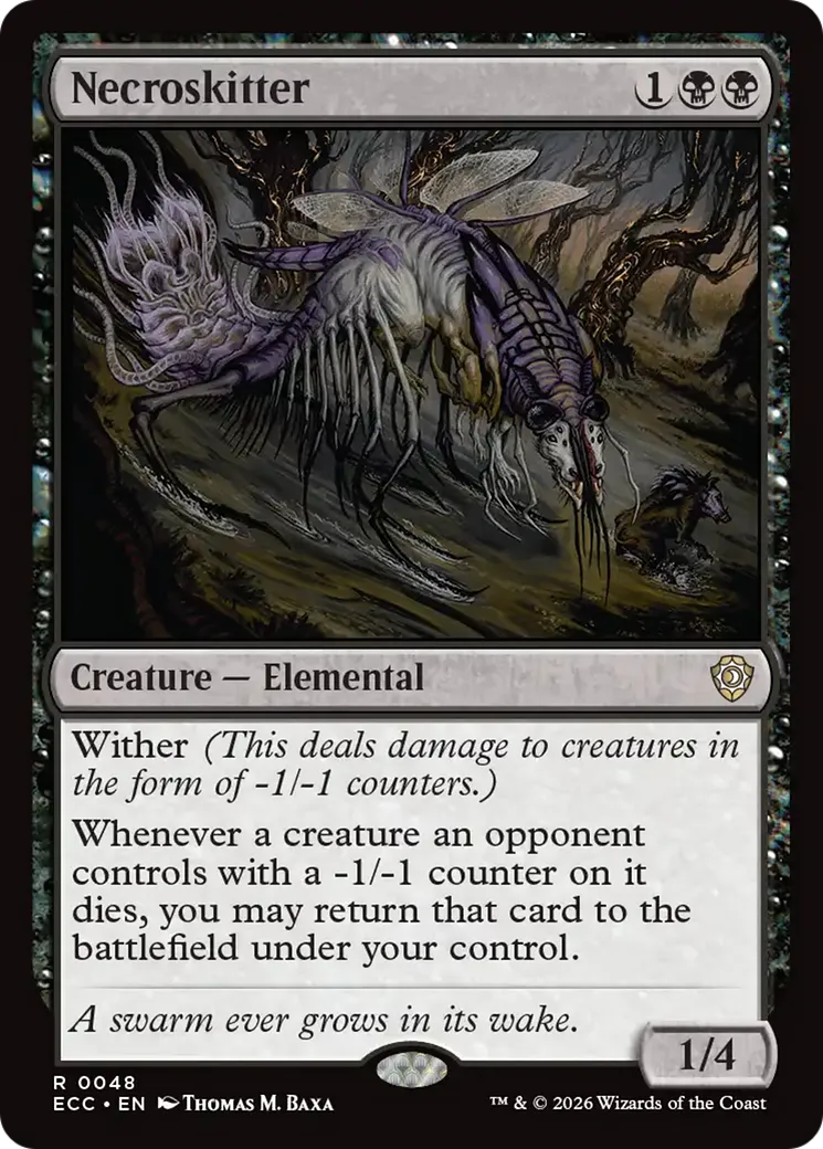 Necroskitter — Lorwyn Eclipsed Commander — Magic: The Gathering