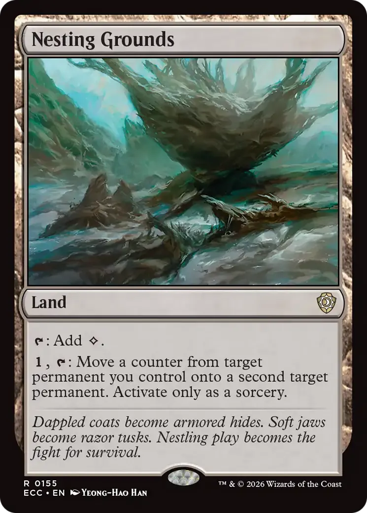 Nesting Grounds — Lorwyn Eclipsed Commander — Magic: The Gathering