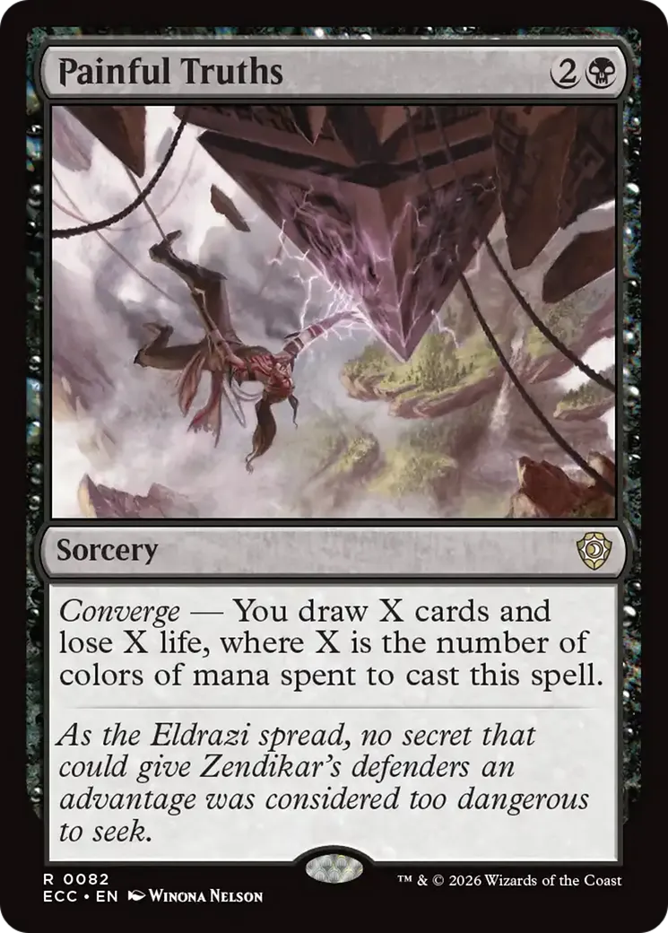 Vérités douloureuses — Lorwyn Eclipsed Commander — Magic: The Gathering