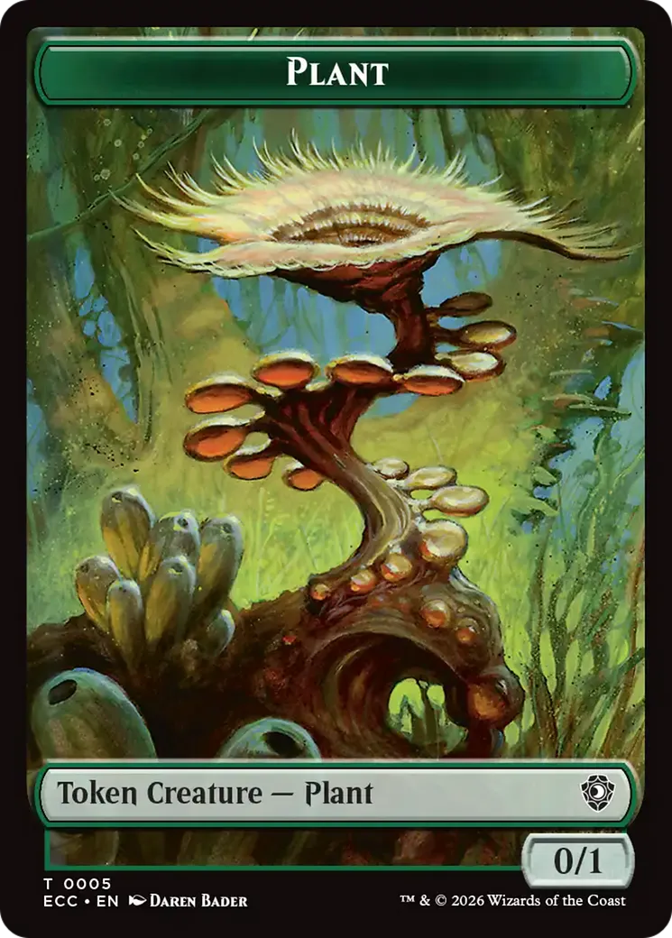 Plant — Lorwyn Eclipsed Commander — Magic: The Gathering