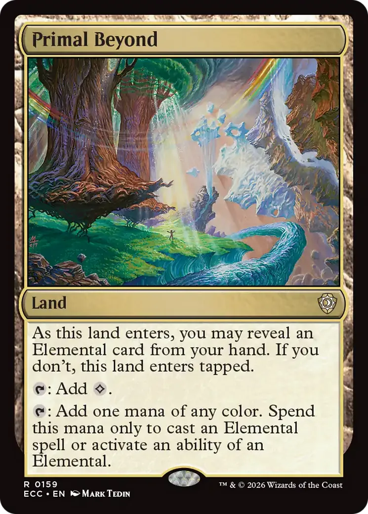 Primal Beyond — Lorwyn Eclipsed Commander — Magic: The Gathering