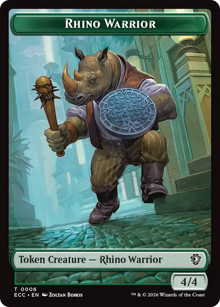 Rhino Warrior — Lorwyn Eclipsed Commander — Magic: The Gathering