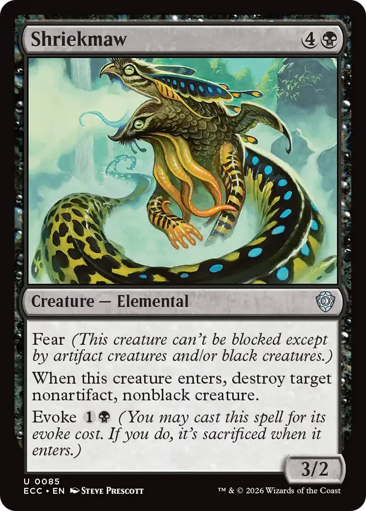 Hurlegueule — Lorwyn Eclipsed Commander — Magic: The Gathering